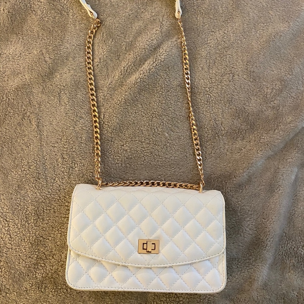 White Cross Body bag